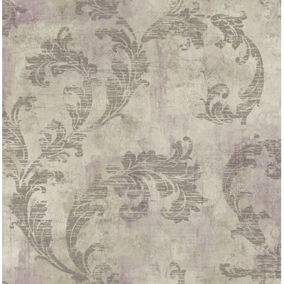  Papier peint non teint Carnegie Acanthus