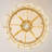 20'' Modern Caged Ceiling Fan Light And Remote Control, 6-Speed, Reversible Ceiling Fans  for Bedroom, Living Room