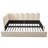 Upholstered Tufted Corner Daybed-1771420524