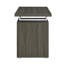Bureau à 3 tiroirs au fini gris patiné-846173687
