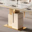 Ensemble de table de salle à manger moderne et luxueux-104469963