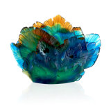 Fleur De Paon Handmade Crystal Table Vase