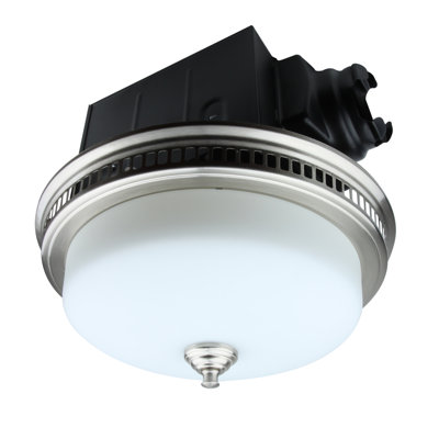 Ventilateur de salle de bain ultra silencieux 110 CFM avec éclairage