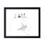 Classic Elegance Study of Dress No.2 by  - Picture Frame Painting-79820431-130445347-130445348
