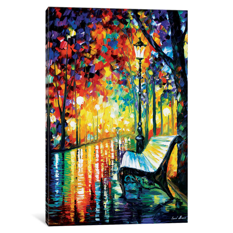 " She Left... " by Leonid Afremov, 18" H x 12" W x 1.5" D