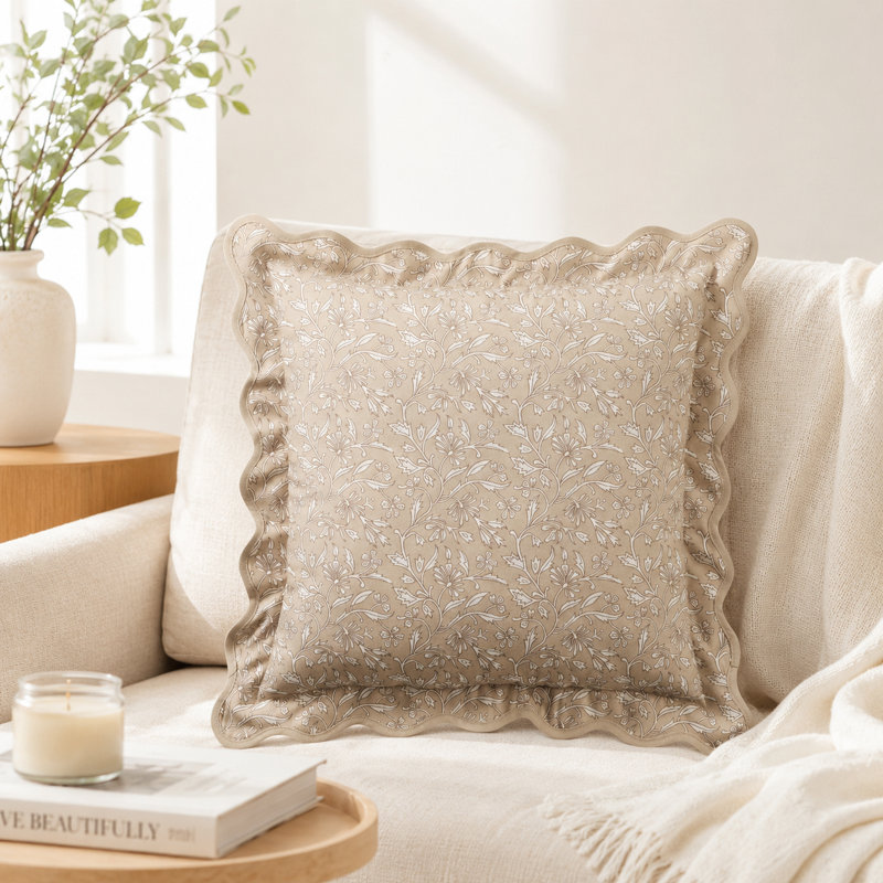Coussin Tan