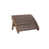 Chocolate Brown Top/Antique Mahogany Base