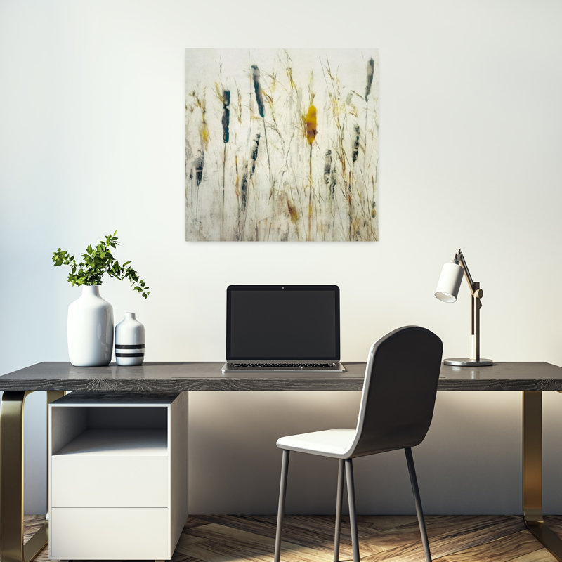 Cattail And Reeds by Nel Talen - Wrapped Canvas Print, 45.72 cm H x 45.72 cm W