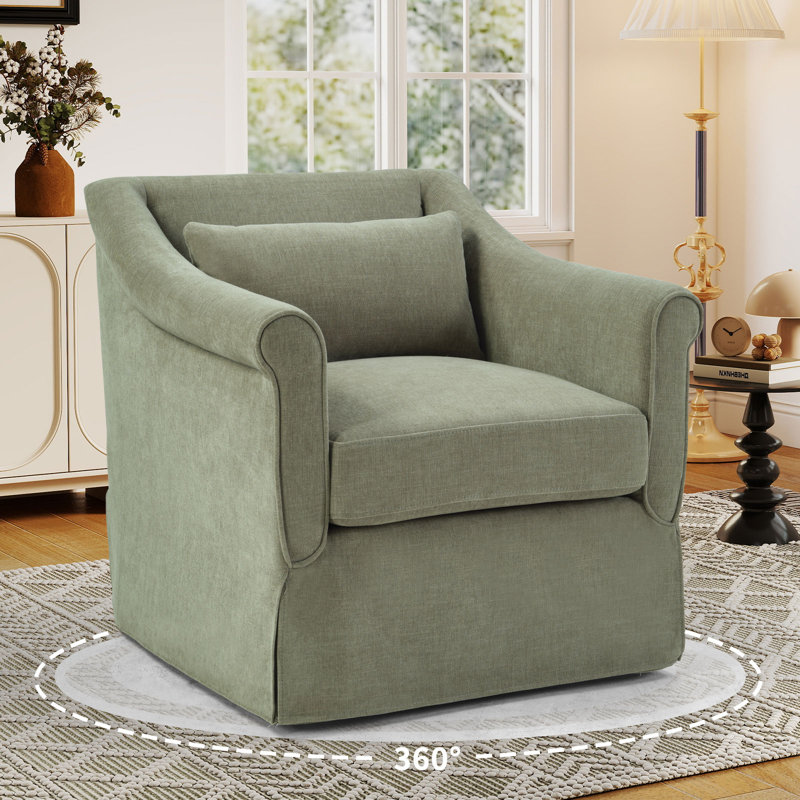 Fauteuil d'appoint avec accoudoirs lombaires 30 po, Vert