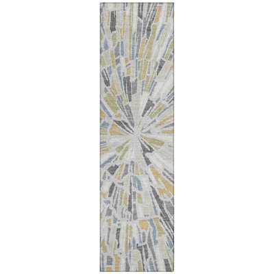Machine Washable Indoor/Outdoor Chantille ACN2514 Modern Rug