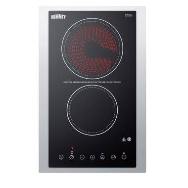  Summit SEL05 Electric Cooktop, Bisque : Appliances