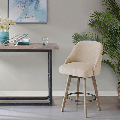 Tabouret de comptoir avec siège pivotant