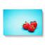 Three Strawberries - Wrapped Canvas-55359220