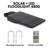 Wagan Outdoor LED Motion Sensor Flood Light with Solar Panels