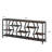 70.9 Inches Sofa Console Table With 4 Tier Wood Storage Shelves, Industrial Extra Long Narrow Entryway Accent Tables For Hallway, Living Room, Foyer (Rustic Brown)