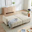 Canapé-lit 90,15 po avec rangement, canapé-lit rembourré convertible, canapé-lit multifonctionnel pour petit appartement, salon, chambre d'amis-1376143225