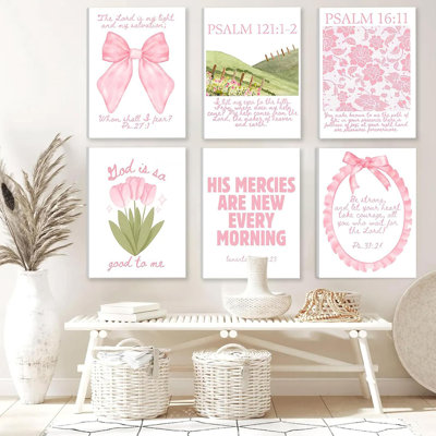 6 Piece Wrapped Canvas Print