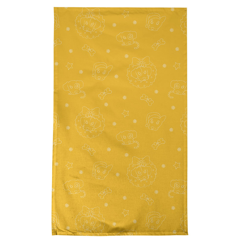 Waffle Tea Towel Kitchen Towel, Poly Twill