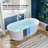 59.1" X 28.3" Freestanding Soaking Acrylic Bathtub