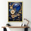 Spiritual Stone Universe Blue - Spiritual Stone, reproduction d'art mural-97192903-97192898
