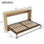 Lit escamotable simple TG avec rangement escamotable