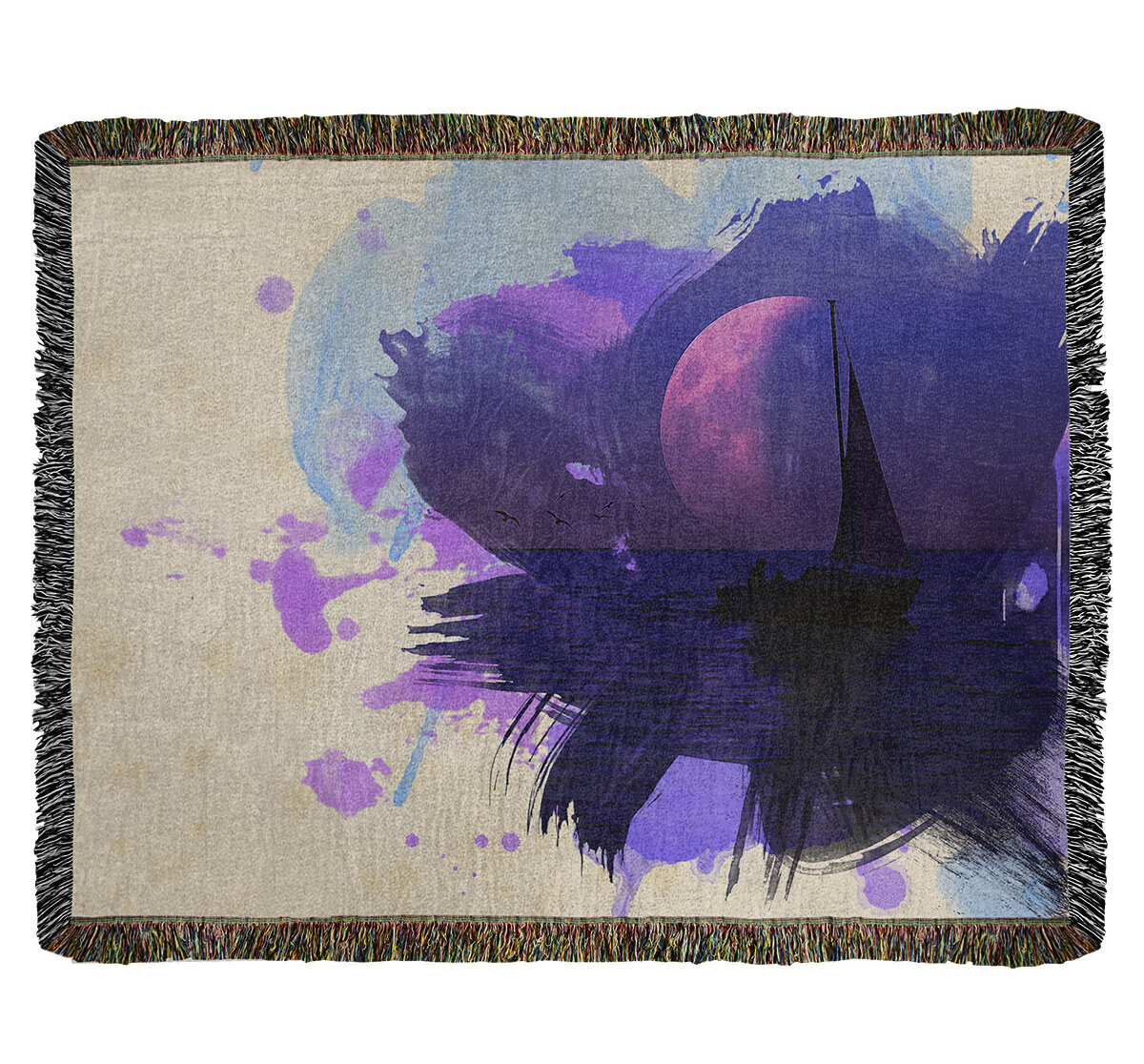 ArtVerse David Khieu Handmade Throw Blanket | Wayfair