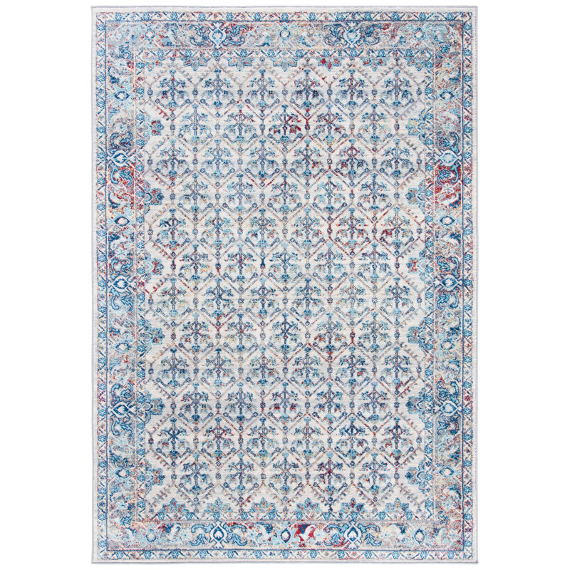 Anniston Oriental Area Rug, Rectangle 122 x 183 cm
