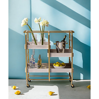 Chariot de service Laurier (fini tabouret)