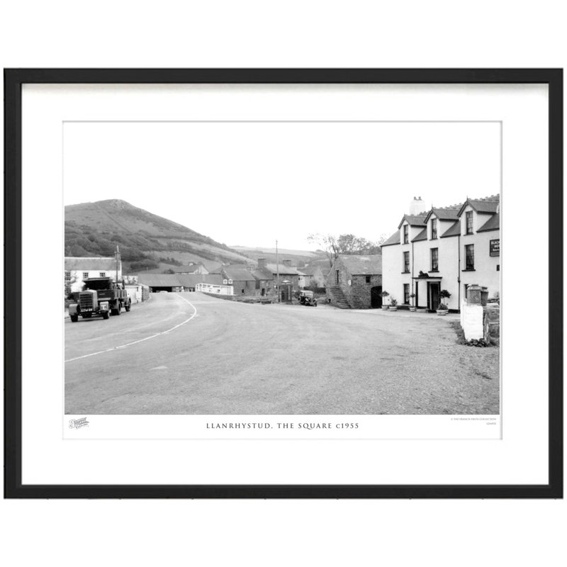 Llanrhystud, The Square C1955 by Francis Frith - Single Picture Frame Print, 60cm H x 80cm W