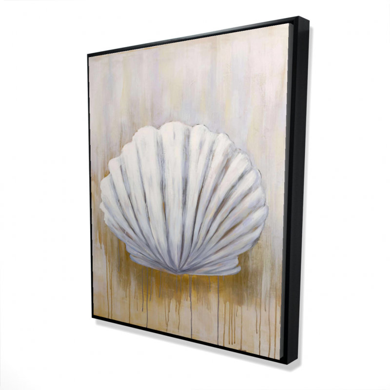 «Feston Shell» sur toile, H 60 po x l 48 po