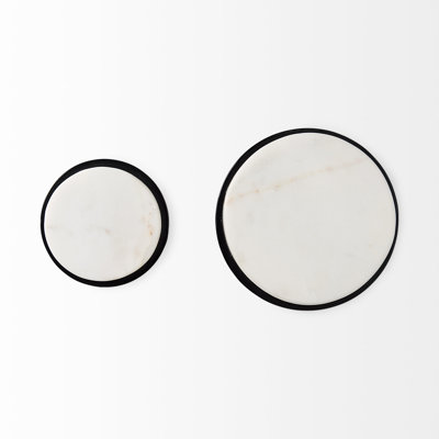 Wasif Iron Genuine Marble Wall Hook