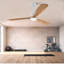 Ventilateur de plafond moderne 60 po avec 3 lumières à DEL à intensité variable et 3 lumières à DEL-1894373413-1894373411-1894373409
