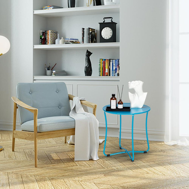 Table de bout Faiga, Bleu