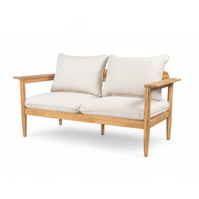 Causeuse d'extérieur en bois d'acacia Terassi