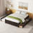Bed With Twin Trundle And Two Drawers-976543019