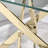 Lenworth Luxury Rectangular Dining Table in Glass and Chrome Metal - Modern Statement Design-57936302