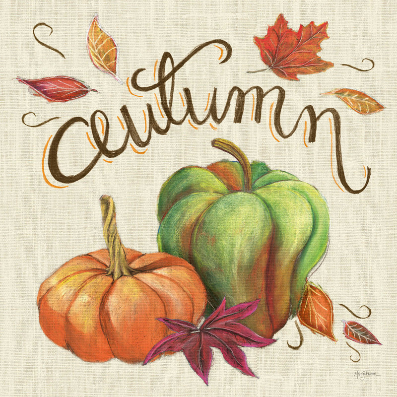 Automne et lin, H 30 po x l 30 po x P 1,25 po