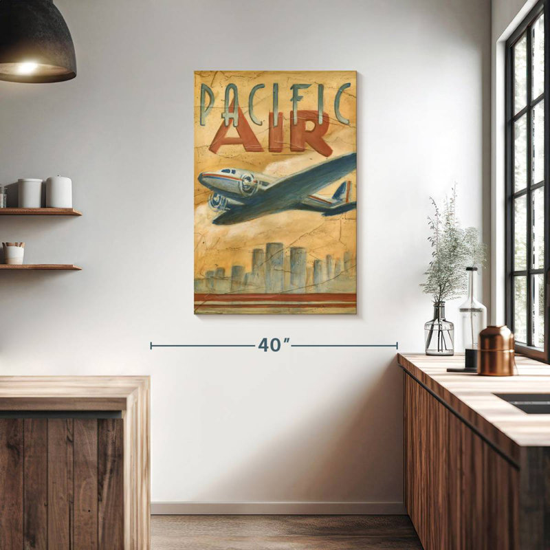 Mehar Pacific Air, 39" H x 26" W