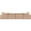 Canapé modulaire réversible en velours Hinesh-87141405