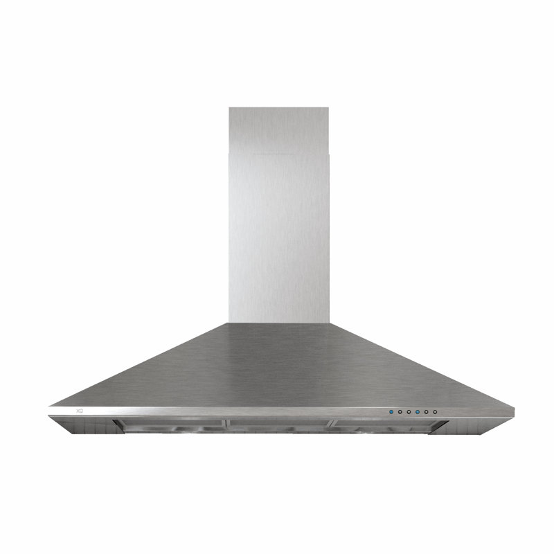 36" Stainless Steel Convertible Wall Mounted Range Hood with Charcoal Filter