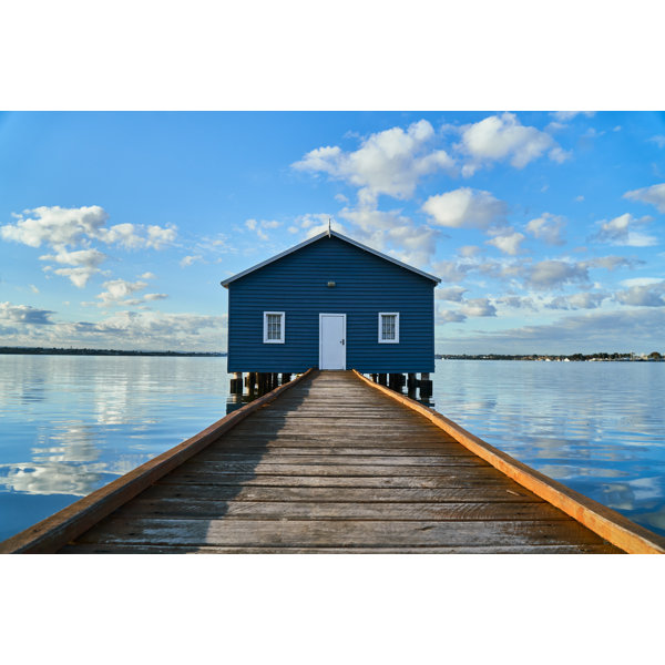 House of Hampton Rustic Blue House | Wayfair.co.uk