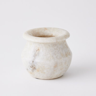 Vase de table en grès fait à la main