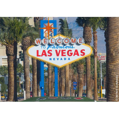 Welcome to Fabulous Las Vegas Sign Wall Decal Vinyl Sticker 