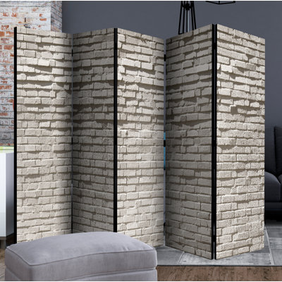 Coles 172cm H Solid Wood Folding Room Divider