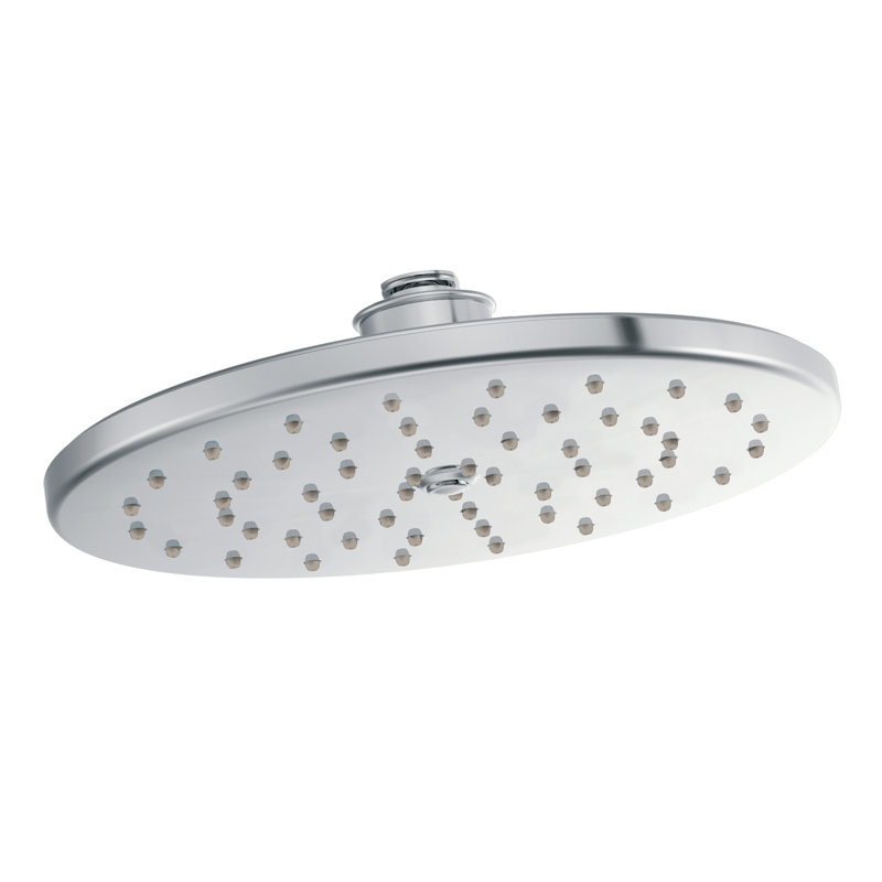 Waterhill Rain Fixed Shower Head with Immersion, Chrome