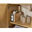 Meuble-lavabo de salle de bain avec tiroirs, tablettes réglables, boîtier de centrale électrique intégré-753087019