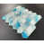 Aqua & Silver Glazed