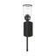 Agenor Steel Armed Sconce