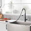 Robinet de cuisine rétractable à poignée simple-78477567