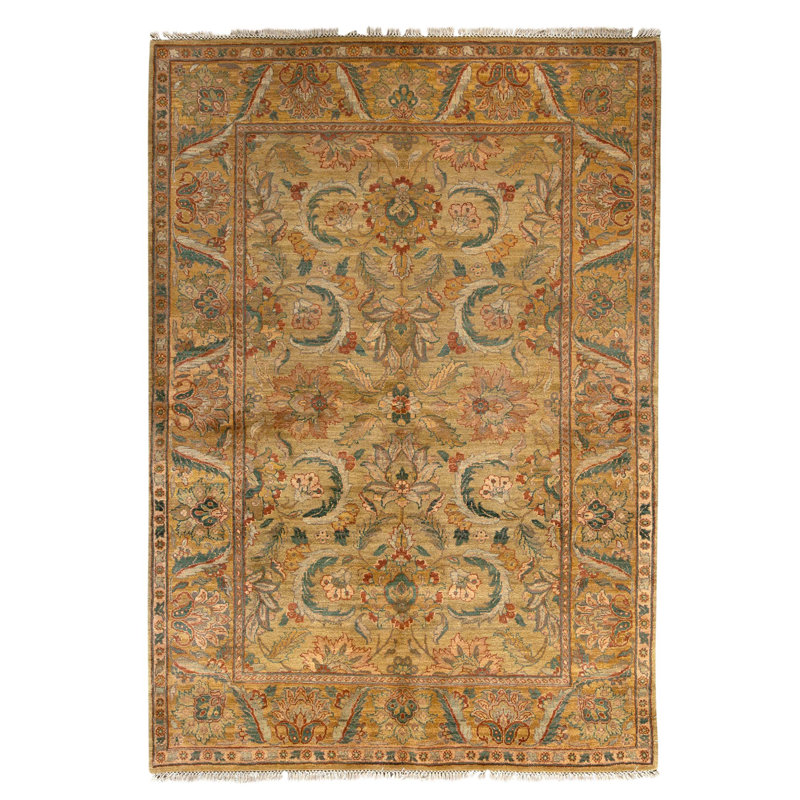 Handmade Wool Oriental Area Rug